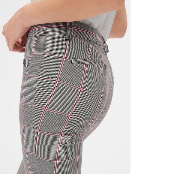 Gap Women’s Plaid Skinny Ankle Pants, 6R - Picture 4 of 9